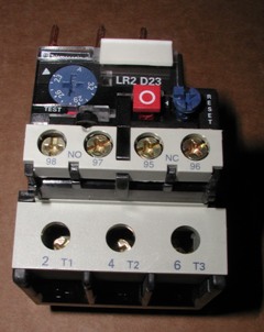 Square D LR2D2355 Motor Control & Motor